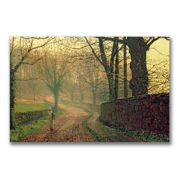 John Grimshaw 'Stapleton Park Near Pontefract' Canvas Art, 22x32, Trademark Fine Art, Mfr#: BL0630-C2232GG